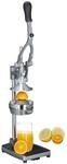 Relaxdays Profi Saftpresse manuell 3in1 Pommesschneider, Apfelschneider,