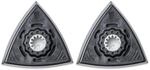 FEIN Schleifplatten-Set, ungelocht, VE 2 St., Starlock Aufnahme, Dreiecksform,