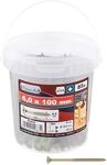 Connex Universalschrauben 6,0 x 100 mm - 85 St&uuml;ck im Set - Senkkopf - PZ