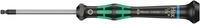 Wera 2052 Elektroniker-Sechskant-Kugelkopfschraubendreher, 1/8 Zoll x 60 mm,