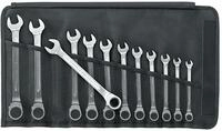 STAHLWILLE 17/12 l Ratschen-Ringmaulschl&uuml;ssel Set 12-tlg. l abgewinkelte Ringseite