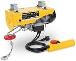 PowerPlus POWX902 elektrische Seilwinde 1050 Watt Seilhebezug 300/600kg