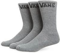 Vans Herren Socken M Classic Crew 9 5, Heather Grey, One Size, VXSEHTG