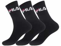 FILA Unisex F9505 sokker uni Socken, Schwarz, 35-38 EU