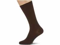 FALKE Herren Socken No. 15 M SO Baumwolle einfarbig 1 Paar, Braun (Dark Brown...