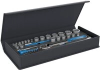 GEDORE TC 19-20-MU-10 / 52-teiliger Steckschl&uuml;ssel-Satz 1/4"& 1/2" in...