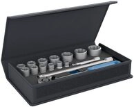 GEDORE TC 19-MU-10 / 15-teiliger Steckschl&uuml;ssel-Satz 1/2" in Textiltasche mit
