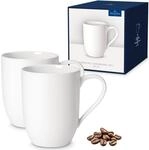 Villeroy & Boch - For Me Henkelbecher 2-teilig 290 ml Wei&szlig;, Sp&uuml;lmaschinenfest,