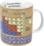 K&ouml;nitz Wissensbecher Chemie, Bunt | 460 ml Becher aus Porzellan &ndash;