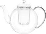 LEONARDO HOME 034920 Teekanne Armonia, 1,2 l, hitzebest&auml;ndiges Glas, H 17,6 cm