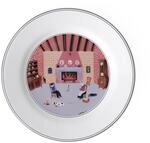 Villeroy und Boch Design Naif Fr&uuml;hst&uuml;cksteller Kamin, Premium Porzellan
