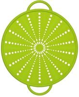 Emsa 514557 Spritzschutz, &Oslash; 26 cm, Silikon, Gr&uuml;n, Smart Kitchen