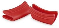Le Creuset 2er-Set Griffschutz aus Silikon, Anpassungsf&auml;hig, Hitzebest&auml;ndig bis