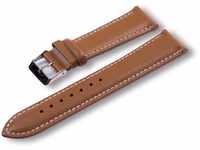 Smartwatch Wechselarmband 24mm Light cognac brown für X-WATCH NARA XW PRO
