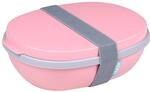 Mepal - Lunchbox Ellipse Duo - Meal Prep Box f&uuml;r Erwachsene & Salatbox zum...