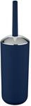 WENKO WC-Garnitur Brasil Dunkelblau - WC-B&uuml;rstenhalter, absolut bruchsicher,