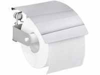WENKO Toilettenpapierhalter Premium Plus - WC-Rollenhalter, Edelstahl rostfrei,...