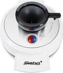 Steba WE 20 VOLCANO Waffeleisen mit innovativer Trichter-Einf&uuml;ll&ouml;ffnung, Wei&szlig;