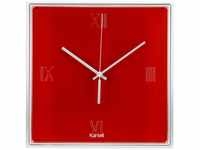 Kartell 190010 Tic und Tac, Wall Clock, Orangerot Deckende Farben ,...