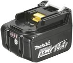 Makita Ersatzakku BL1430 B Carton 14, 4 Volt 3, 0 Ah (IEC) Li-Ion 197615-3