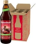 RABENHORST Rote Bete BIO 6er Pack (6 x 700 ml) - Hochwertiger Rote-Bete-Saft aus 100