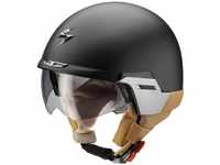 Scorpion 08 – 173 – 10 – 06 Motorrad-Helm exo-100 Padova II, schwarz matt, XL