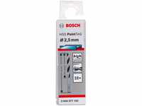 Bosch Professional 10 Stück HSS Spiralbohrer PointTeQ (für Metall, 2,5 x 30 x...