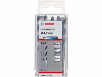 Bosch Professional 10 Stück HSS Spiralbohrer PointTeQ (für Metall, 4,7 x 47 x...