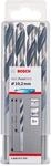 Bosch Professional 10 St&uuml;ck HSS Spiralbohrer PointTeQ (f&uuml;r Metall, 4,9 x 52 x 86