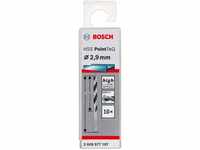 Bosch Professional 10 Stück HSS Spiralbohrer PointTeQ (für Metall, 2,9 x 33 x...