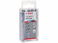 Bosch Professional 10 Stück HSS Spiralbohrer PointTeQ (für Metall, 4,3 x 47 x...