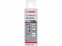 Bosch Professional 10 Stück HSS Spiralbohrer PointTeQ (für Metall, 1,9 x 22 x...