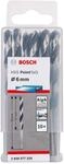Bosch Professional 10 St&uuml;ck HSS Spiralbohrer PointTeQ (f&uuml;r Metall, 6 x 57 x 93 mm,