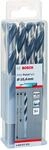 Bosch Professional 5 St&uuml;ck HSS Spiralbohrer PointTeQ (f&uuml;r Metall, 10,4 x 87 x 133