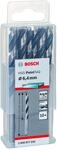 Bosch Professional 10 St&uuml;ck HSS Spiralbohrer PointTeQ (f&uuml;r Metall, 6,4 x 63 x 101