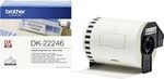 Brother DK-22246 selbstklebende Endlosetiketten (103 mm breit, 30,48 m lang,...