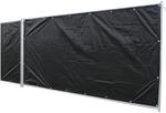 NOOR Bauzaun-Plane PROFI 176 x 341 cm (Standardma&szlig;) I Wasserdichte Abdeckplane...