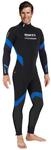 Mares Herren Wetsuit Pioneer 7mm, Black, S4, 412346