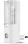 REV Nachtlampe, LED Nachtlicht D&auml;mmerungsautomatik, 5 LEDs, 10 Lux, weiss