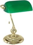 EGLO Tischlampe Banker, 1 flammige Tischleuchte Vintage, Retro, Art Deco, Klassik,