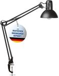 Maul Schreibtischlampe MAULstudy, Design Klemmleuchte Metall, Exklusive Leuchtmittel,