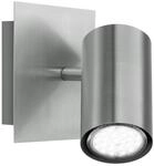 Trio Leuchten Spot in Nickel matt, Wandspot 1-flammig, exklusiv 1xGU10, 12 x 12 cm