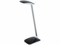 EGLO LED Tischlampe Cajero, 1 flammige Tischleuchte mit Touch, dimmbar, USB...
