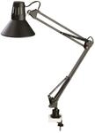 Alco-Albert 9037-11 - Schreibtischlampe Tischklemme, schwarz, stufenlos verstellbar