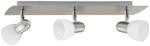EGLO Deckenlampe Enea, 3 flammige Deckenleuchte, Deckenstrahler aus Metall in