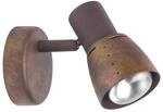 Brilliant Lava Wandspot Altkupfer, schwenkbar, E14, 1-flammig | Schwenkbarer...