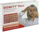 Dosett Maxi Arzneikassette rot