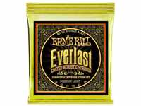 Ernie Ball Everlast Medium Light Coated 80/20 Bronze Akustik-Gitarrensaiten,...