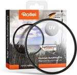 Rollei Premium Rundfilter UV-Filter 58 mm Schutzfilter Ultraviolett Filter