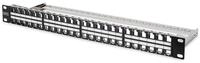 DIGITUS Patchpanel - Modular - F&uuml;r Keystone-Module - 19-Zoll - 48-Port -...